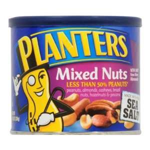 Planters Mixed Nuts   8 oz Grocery & Gourmet Food