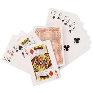   Poker Playing Cards (Poker Size, Plastic Coated)