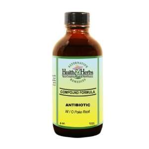  Health & Herbs Remedies Antibiotic Without Poke Root, 4 Ounce Bottle