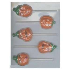 Pumpkin Men Pop Candy Mold  Grocery & Gourmet Food