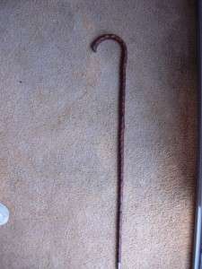  Antique Walking Stick   Cane measuring 35 in length with a Silver 