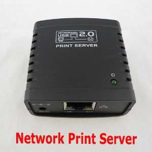 com LPR MFP USB 2.0 Network Print Server Share Hub Printer with Power 
