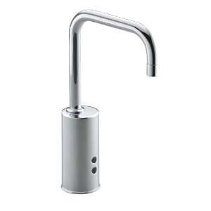   Touchless Ac Powered Deck Mount Faucet with Mixer, Polished Chrome