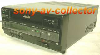 Sony EV C3 Video8 8mm Video 8 Player Recorder VCR Deck  