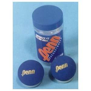  Racquetballs Penn Ultra Blue, Can of 2