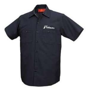 Polaris Mens Retro Pit Shirt by Polaris OEM. Polaris Racing Logos 