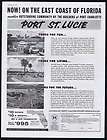 1958 Port St Lucie Florida Homesites Magazine Print Ad