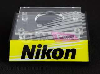 Nikon Acrylic Lens Stand Base Display Kit D3100 D7000 Body AF S F/1.4 
