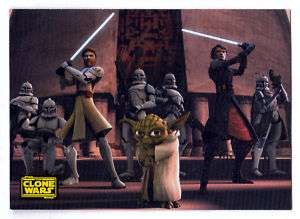 2008 Topps Star Wars Clone Wars Animated Complete Set  