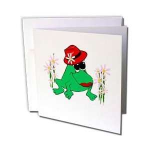   Red Hat   Greeting Cards 6 Greeting Cards with envelopes Office