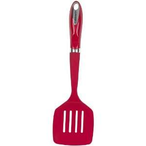  Cuisinart Silicone Turner with ABS Handle, Red