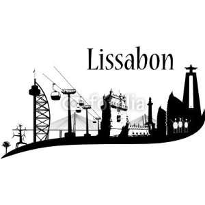   Wall Decals   Wallpaper Lissabon   Removable Graphic