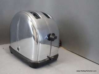 Sunbeam Model T 9 Vintage Deco Chrome Toaster 30s/40s  
