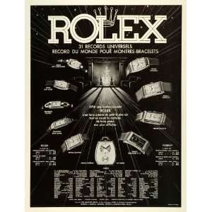  1937 Ad Des Montres Rolex Watches Jewelry Accessories 