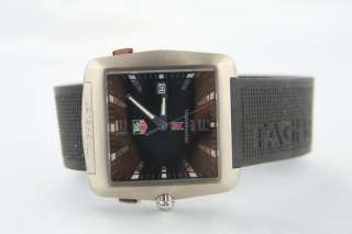 Tag Heuer Golf Sports Tiger Woods Rubber WAE1110 0  