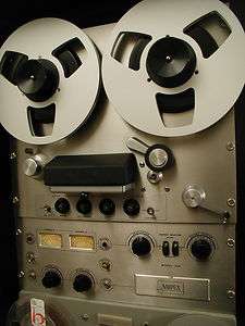   classic stereo vacuum tube analog tape recorder, Restored, Guaranteed