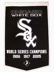 Chicago White Sox Wool Dynasty Banner Pennant MLB  