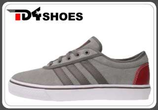Adidas Originals Adi Ease Grey White Red 2012 New Mens Casual Shoes 