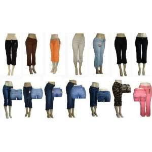  Assorted Womens Capri Samplers Case Pack 12 