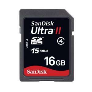  SanDisk Class 4 16GB SDHC Ultra II Secure Digital Flash 