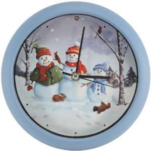 Snow Family Christmas Carol Clock Holiday Music 12 Songs on the Hour 