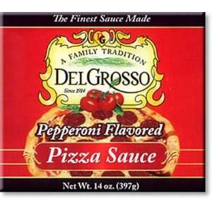 Del Grosso Traditional Pep Pizza Sauce Grocery & Gourmet Food