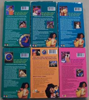 THE BIG COMFY COUCH Time Life Kids Lot of 6 Children’s VHS Tapes 