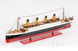 Titanic Model Ship Wooden Boat Cruise Ship 32
