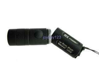 3W MX Power USA CR123A CREE LED Mini Flashlight Torch  