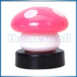 New Mini LED Mushroom Bedside Touch Lamp Night Light  