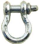 Screw Pin Anchor Shackle, 1/2  Heavy Lifting & Towing  