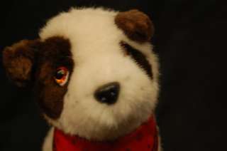   Fargo Co JACK Animal Fair Terrier Stuffed Animal Lovey Toy Red  