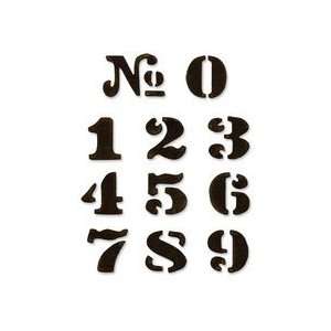  Tim Holtz Sizzix   Movers & Shapers Cargo Stencil Number 