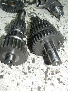 1966 67 KAWASAKI F2TR 175 TRANSMISSION GEARS PARTS  