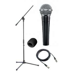  Shure SM58S Classic Mic Pack with On Off Switch GPS 