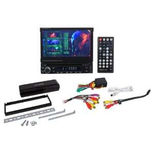   4756 7 In Dash Single Din DVD/CD/ Player With USB