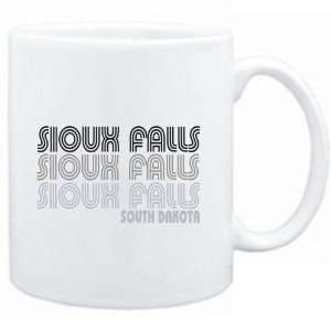  Mug White  Sioux Falls State  Usa Cities Sports 