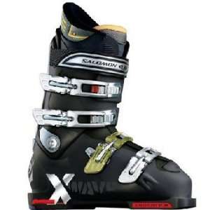 SALOMON XWAVE 8.0 SKI BOOTS   MENS   27.5   BLACK SMOKE / RED 