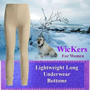 Wickers Lightweight Long Underwear Comfortrel Bottoms For Women  