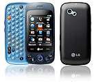   Unlocked LG Neon II GW370 Slider Qwerty Touchscreen  Red Cell Phone