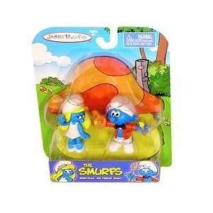  Smurfs 2 Inch Figure Pack   Smurfette and Painter Smurf 