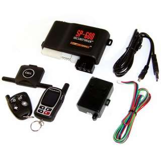 WAY OLED REMOTE START VEHICLE SECURITY SYSTEM SP 600  