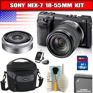  Sony NEX 7 24.3 MP Compact Interchangeable Lens Camera 