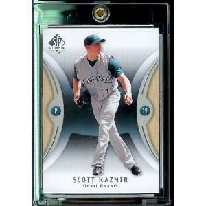 2007 Upper Deck SP Authentic # 92 Scott Kazmir   Devil Rays   MLB 