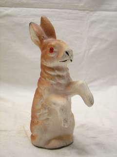 VINTAGE RABBIT FIGURE CANDY CONTAINER GERMANY HARE  
