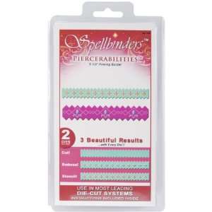  Spellbinders S4 165 Pinking Pierceabilities Die Templates 