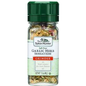  Fresh Twist Jar, Grinder, Garlic Herbs   1.6 oz,(The Spice 
