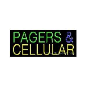  Pagers Cellular Outdoor Neon Sign 13 x 32