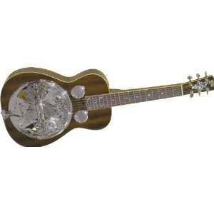    Regal Rd 40 Resonator Natural Mahogany Square Neck 