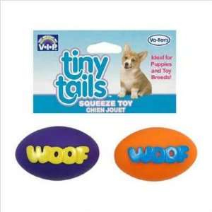  Vinyl Tiny Tails Dog Toy Squeaky